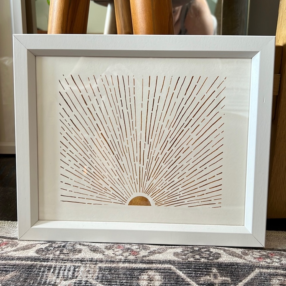 Framed Print: Sunrise